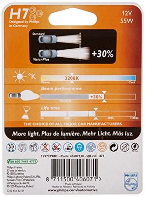 Philips Automotive 40607130 Halogeenlamp Vision H7 55 W 12 V