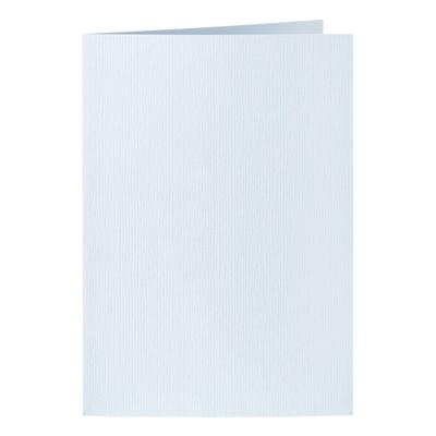 Correspondentiekaart Papicolor dubbel 105x148mm babyblauw pak à 6 stuks