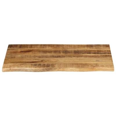 Tafelblad met natuurlijke rand 70x60x2,5 cm massief mangohout