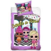L.o.L. Surprise Dekbedovertrek! Strike a Pose 140 x 200 cm Katoen - thumbnail