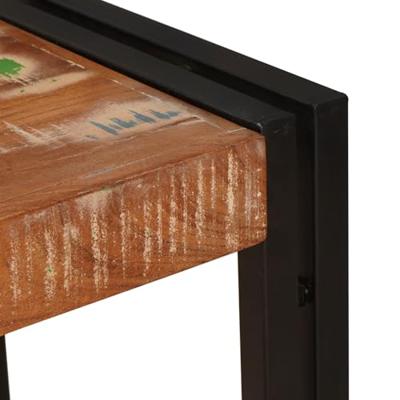 Wandtafels Multikleur 90 x 33 x 75 cm massief gerecycled hout Wandtafels Multikleur 90 x 33 x 75 cm massief gerecycled hout