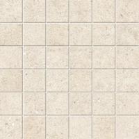 Yacht Ivory mozaiek 5x5 op net van 30x30 - thumbnail