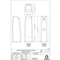 Garantia Elegance regenton 400 liter beige - thumbnail