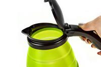 Camry Premium CR 1265 waterkoker 0,5 l 750 W Zwart, Groen - thumbnail