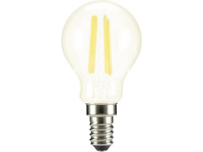 Sygonix LED Energielabel A++ (A++ - E) E14 Kogel 4 W = 37 W Warmwit (Ø x l) 45 mm x 84 mm Filament / Retro-LED 1 stuk(s)