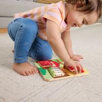 Babyspeeltje Mattel 20 x 20 x 1,91 cm dieren - thumbnail