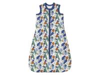 lupilu Baby slaapzak (80, Wit met print) - thumbnail