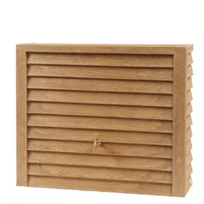Garantia design regenton woody 350 liter lichtbruin