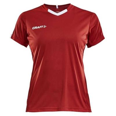 Craft 1905567 Progress Contrast Jersey W - Bright Red/White - XL Craft 1905567 Progress Contrast Jersey W - Bright Red/White - XL