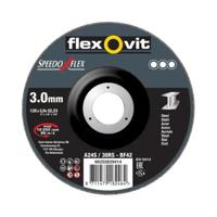 Flexovit doorslijpschijf - Speedoflex - 125 x 3 x 22 mm - A 24/30 RS-BF41 - thumbnail
