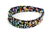 Haarband pailletten hoofdband multi - thumbnail
