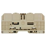 Weidmüller 1028400000 Doorgangsserieklem Boutaansluiting Donkerbeige 10 stuk(s) - thumbnail