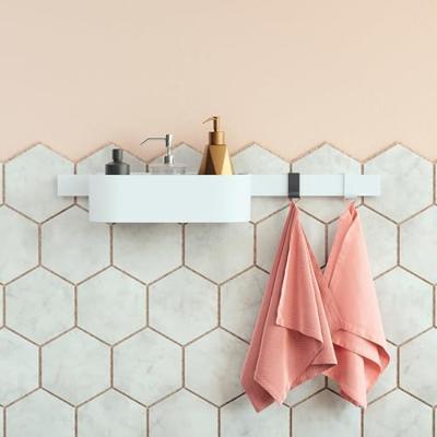 Hansgrohe Handdoekhaak Breed WallStoris Mat Wit - thumbnail