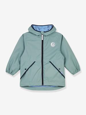 Outdoor kinderjas PUUSKIAINEN FINKID, zip-in systeem turquoiseblauw