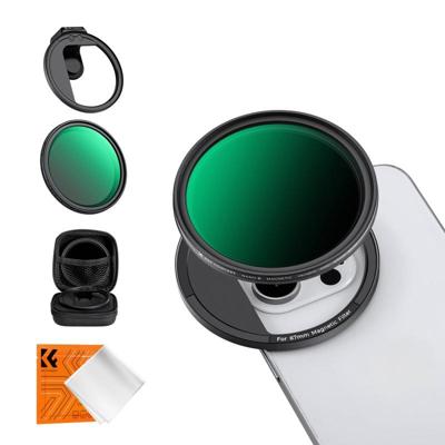 K&F Concept Smartphone Magnetische ND2-32 Filter 67mm + clip