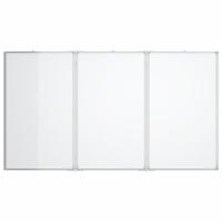 Whiteboard magnetisch inklapbaar 120x100x1,7 cm aluminium - thumbnail