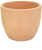 Mcollections Bloempot Egg - 51 x 41 cm - Clayfibre - Whitewash - thumbnail
