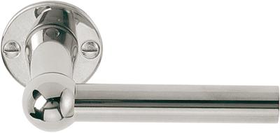 Formani TIMELESS 1910LMRR38 deurkruk ongeveerd op rozet - glans nikkel