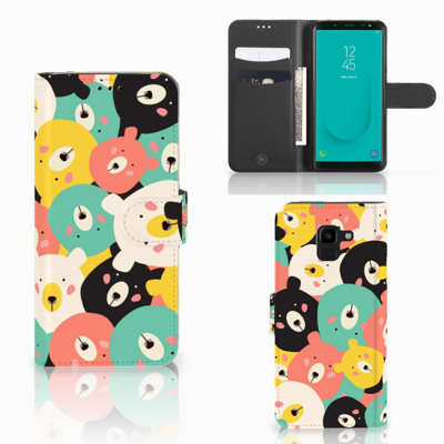 Samsung Galaxy J6 2018 Leuk Hoesje Bears Samsung Galaxy J6 2018 Leuk Hoesje Bears
