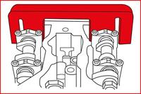 KS Tools 4003200 Motorinstelgereedschapsset voor BMW, 13-delig - thumbnail