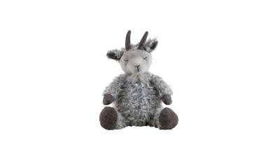 Knuffel Slapende Geit met Sik (25 cm)