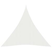 VidaXL Zonnezeil 160 g/m² 5x6x6 m hdpe wit - thumbnail