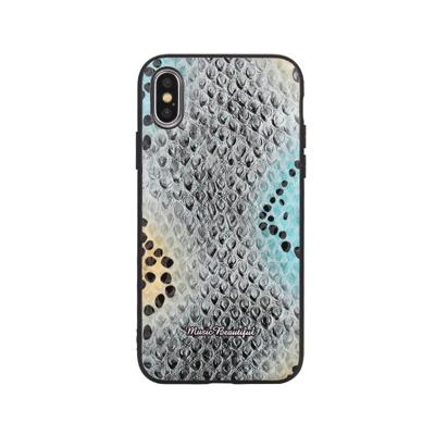 Lederen beschermhoes voor iPhone XR (grijs)