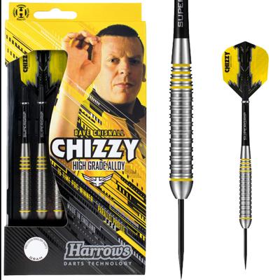 Harrows dartpijlen Chizzy High Grade Alloy steeltip gewicht 24