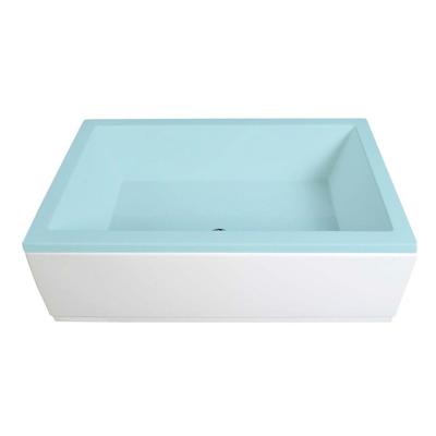 Douchepaneel Sapho Voorkant tbv Extra Diepe Douchebak 100x36 cm Wit Sapho