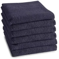 DDDDD DDDDD keukendoek logo 50x55cm blue - thumbnail