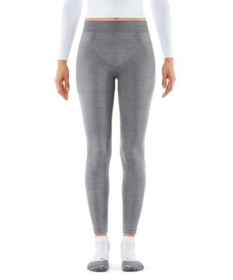 Falke Wool-Tech Long Regular Thermobroek Dames Grey-Heather S