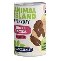 ANIMAL ISLAND Everyday Puppy Turkey and duck - natvoer voor honden - 400g - thumbnail