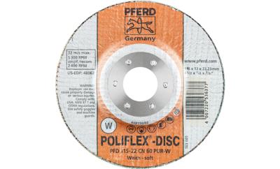 PFERD TOOLS 41130006 Schuurschijf Diameter 115 mm Boordiameter 22.23 mm Aluminium, RVS, Staal, Koper, Messing, Gegoten staal, Zink 5 stuk(s) PFERD TOOLS 41130006 Schuurschijf Diameter 115 mm Boordiameter 22.23 mm Aluminium, RVS, Staal, Koper, Messing, Gegoten staal, Zink 5 stuk(s)