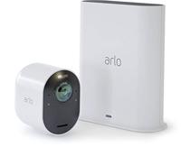 ARLO VMS5140-100EUS Ultra Smart Home 1 draadloze 4K HDR bewakingscamera & veiligheidsalarm, binnen/buiten, nachtzicht, 180 graden kijkhoek, WLAN, 2-weg audio, spotlight, bewegingsmelder, Ultra 4K, Wit - thumbnail