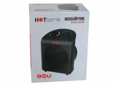 Abi Ventilatorkachel 2000w zwart 2 standen