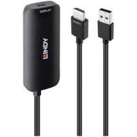 Lindy 43423 video kabel adapter 0,2 m USB Type-C HDMI + USB Type-C Zwart - thumbnail