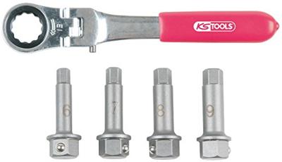 KS Tools 918.3500 1/2 remzadel speciale dopsleutelset, 5-delig KS Tools 918.3500 1/2 remzadel speciale dopsleutelset, 5-delig