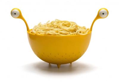 Spaghetti Monster Vergiet - Geel