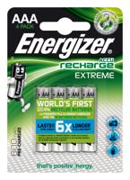 Energizer herlaadbare batterijen Extreme AAA, blister van 4 stuks - thumbnail