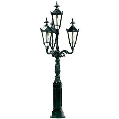 KS Verlichting Nostalgische lantaarnMiami 4-lichts - zwart - 302