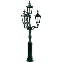 KS Verlichting Nostalgische lantaarnMiami 4-lichts - zwart - 302 - thumbnail