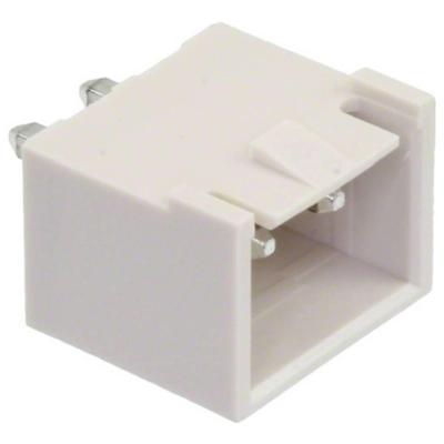 Molex 353130260 Male header, inbouw (standaard) Totaal aantal polen: 2 Rastermaat: 3.96 mm Inhoud: 1 stuk(s) Bulk