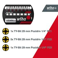 Wiha 42098 Bitset 8-delig Kruiskop Pozidriv - thumbnail