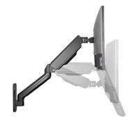 Techly ICA-LCD G112E flat panel bureau steun 81,3 cm (32 ) Muur Zwart - thumbnail