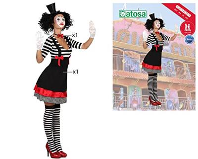 Kostuums voor Volwassenen Th3 Party Multicolour Circus (2 Onderdelen) Maat M/L