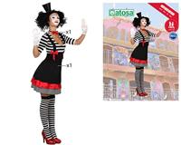 Kostuums voor Volwassenen Th3 Party Multicolour Circus (2 Onderdelen) Maat M/L - thumbnail