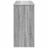 Keyboardstand Grijs Sonoma 100 x 32 x 64 cm Bewerkt hout - thumbnail