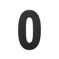 Intersteel XL huiscijfer 30 cm hoog - mat zwart - thumbnail