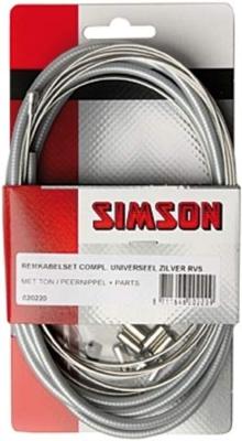 Simson Remkabelset universeel 1,70 meter grijs