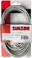 Simson Remkabelset universeel 1,70 meter grijs - thumbnail